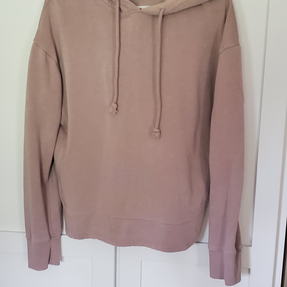 Hooded Pink Sweatshirt Medium